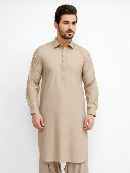 Edenrobe - Men's Light Brown Swish Collection - EMTSW21S-99008