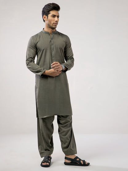 Edenrobe - Men's Moss Green Swish Collection - EMTSW21S-99022