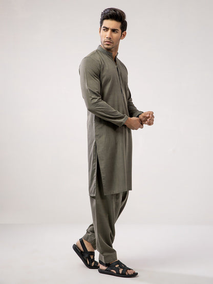 Edenrobe - Men's Moss Green Swish Collection - EMTSW21S-99022