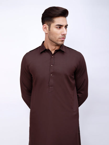 Edenrobe - Men's Deep Brown Swish Collection - EMTSW21S-99024