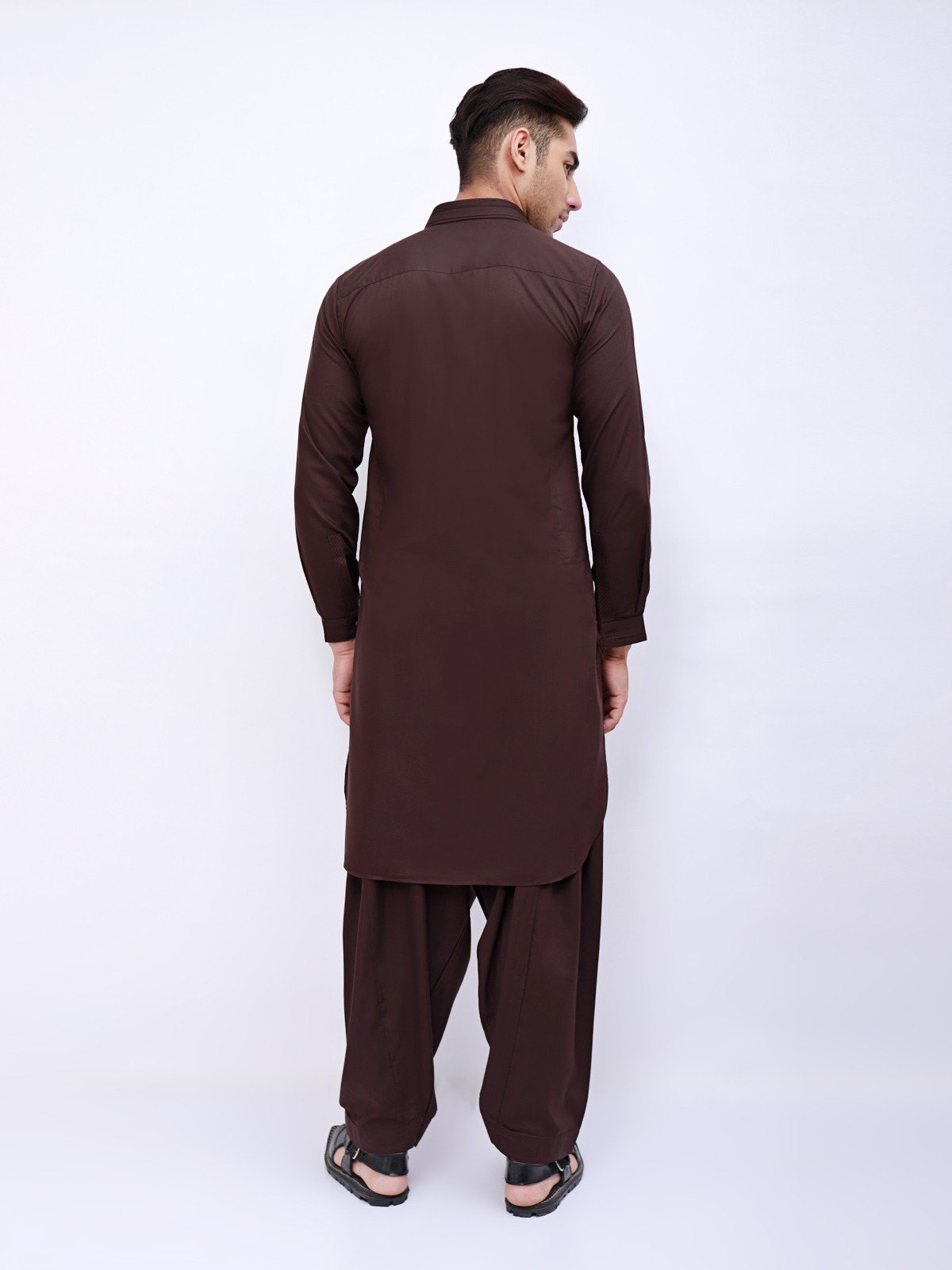 Edenrobe - Men's Deep Brown Swish Collection - EMTSW21S-99024