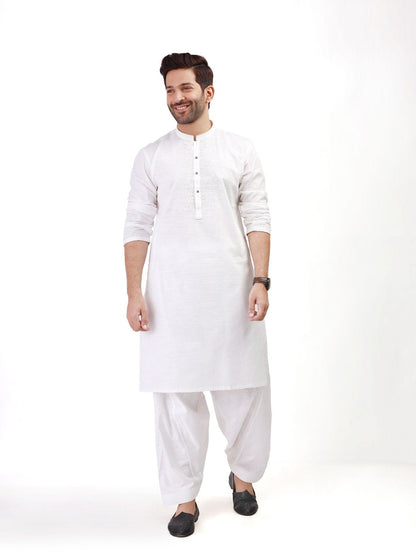 Edenrobe - Men's Off White Swish Collection - EMTSW21S-99058