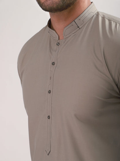 Edenrobe - Men's Beige Swish Collection - EMTSW21S-99073