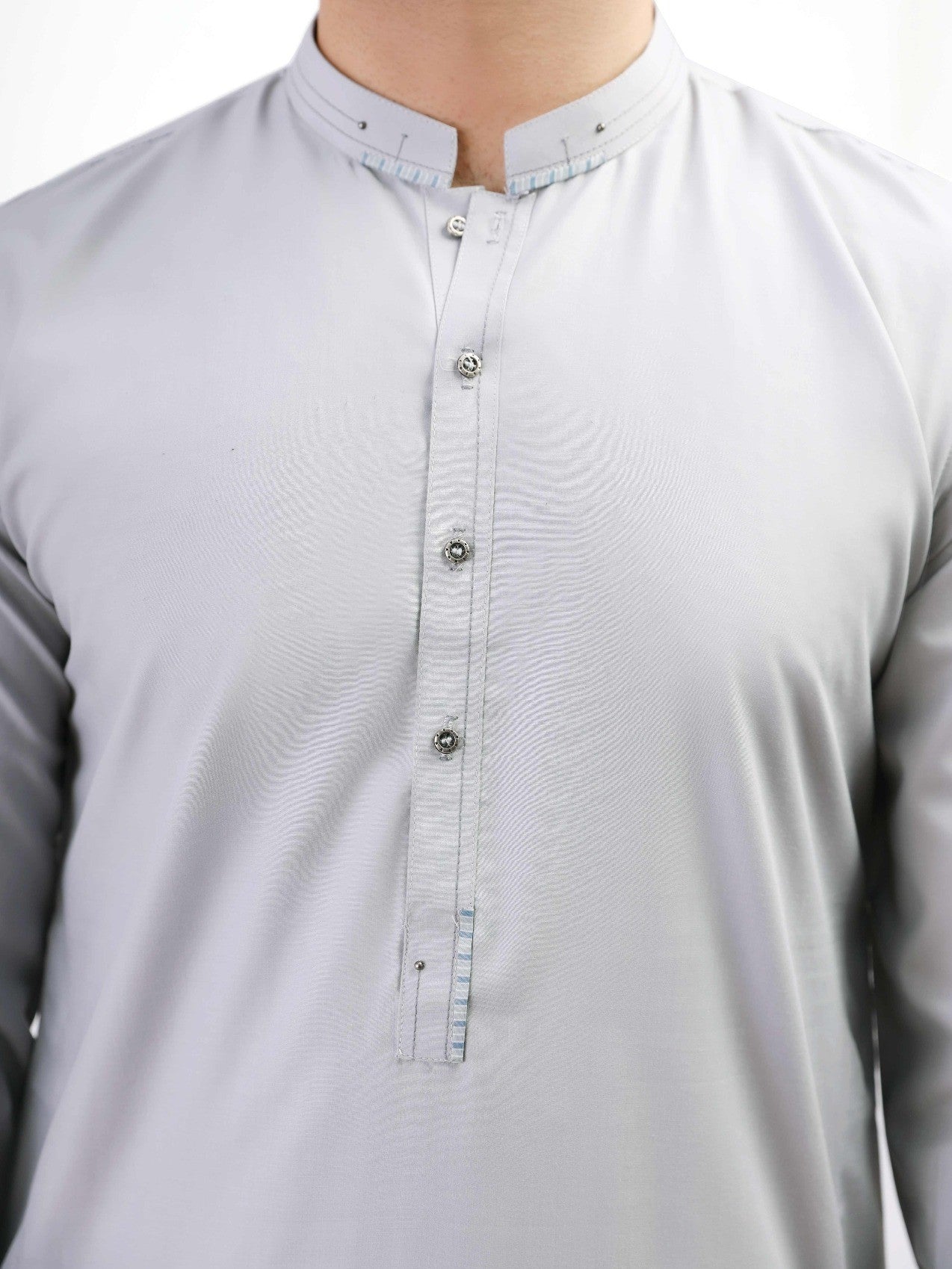 Edenrobe - Men's Light Grey Swish Collection - EMTSW21S-99074