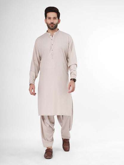 Edenrobe - Men's Beige Swish Collection - EMTSW21S-99090