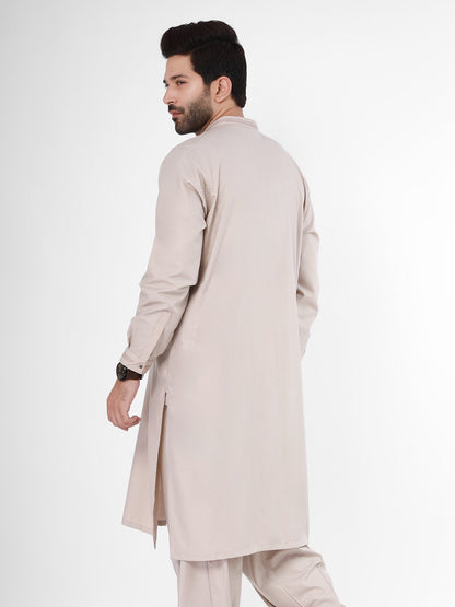 Edenrobe - Men's Beige Swish Collection - EMTSW21S-99090