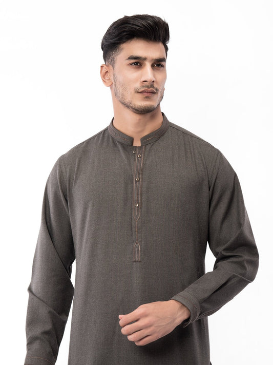 Edenrobe - Men's Charcoal Grey Swish Collection - EMTSW21S-99126