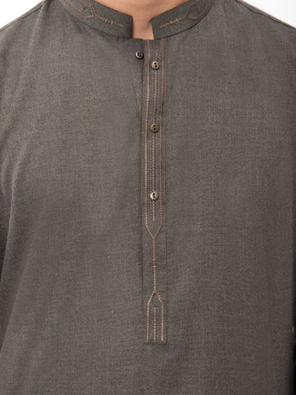 Edenrobe - Men's Charcoal Grey Swish Collection - EMTSW21S-99126