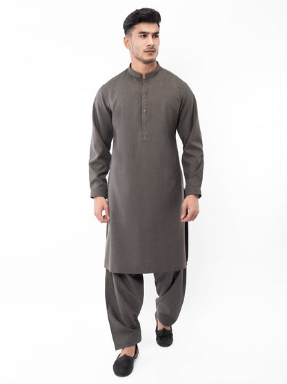 Edenrobe - Men's Charcoal Grey Swish Collection - EMTSW21S-99126