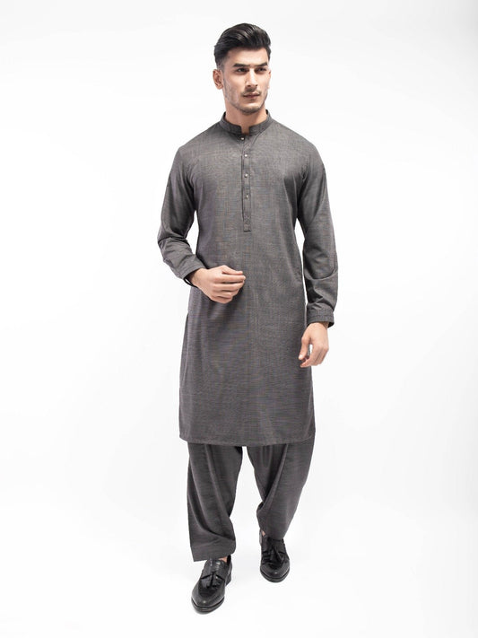 Edenrobe - Men's Dark Grey Swish Collection - EMTSW21S-99129