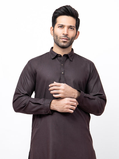 Edenrobe - Men's Brown Swish Collection - EMTSW21S-99149