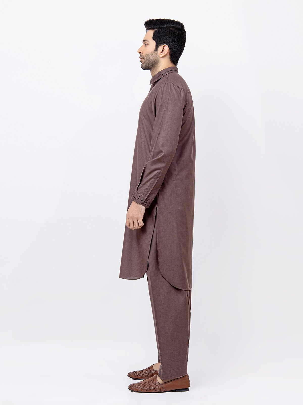 Edenrobe - Men's Brown Swish Collection - EMTSW21S-99150