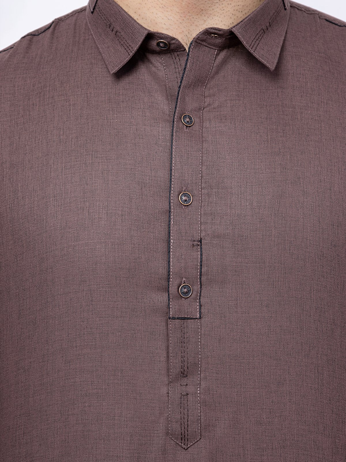 Edenrobe - Men's Brown Swish Collection - EMTSW21S-99150