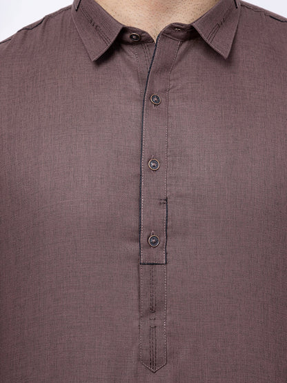 Edenrobe - Men's Brown Swish Collection - EMTSW21S-99150