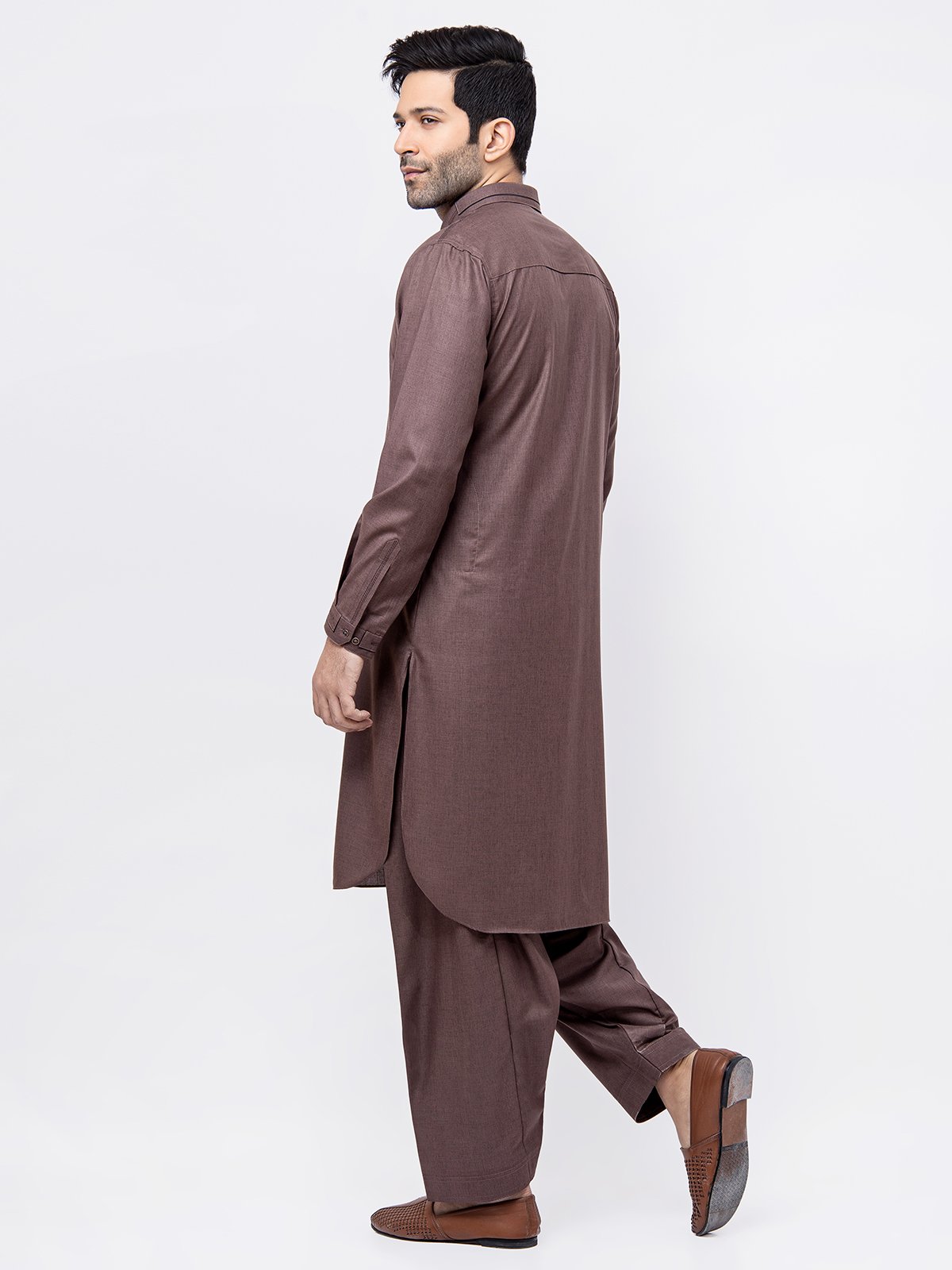 Edenrobe - Men's Brown Swish Collection - EMTSW21S-99150