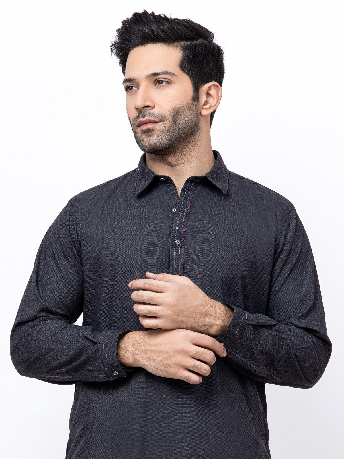 Edenrobe - Men's Charcoal Swish Collection - EMTSW21S-99154