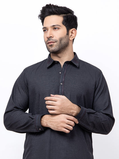 Edenrobe - Men's Charcoal Swish Collection - EMTSW21S-99154