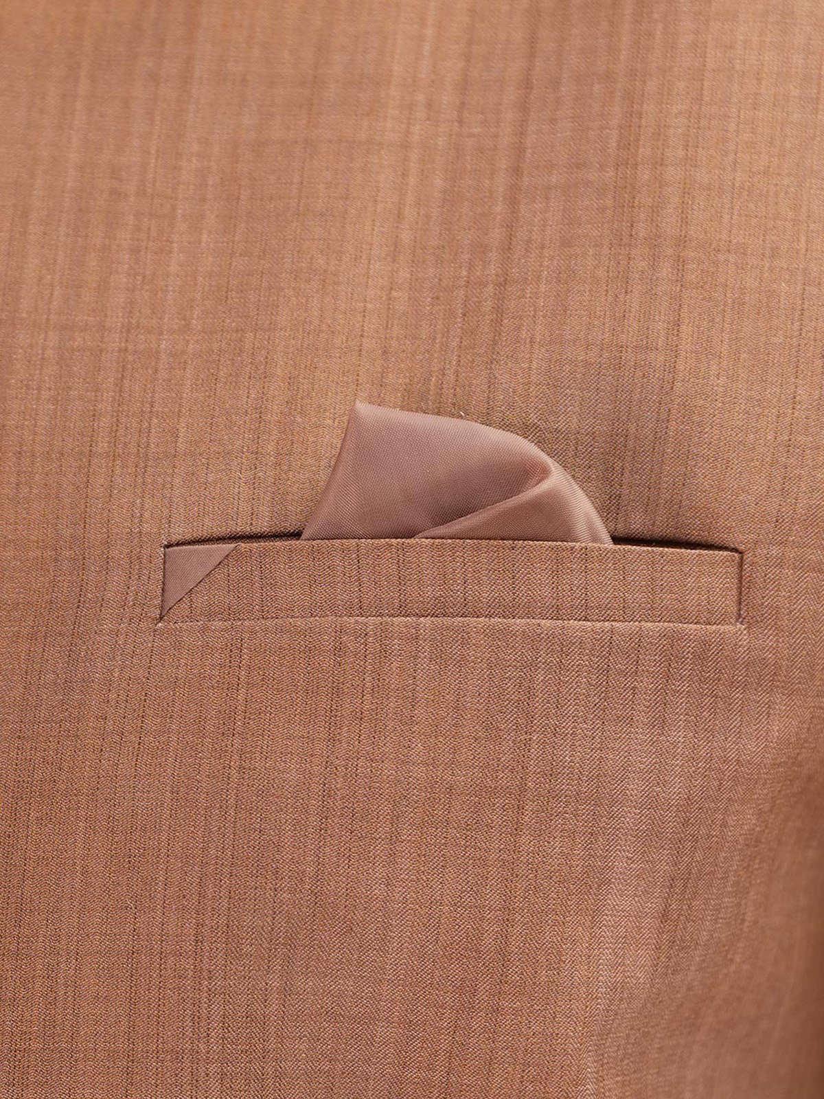 Edenrobe - Men's Light Brown Waist Coat - EMTWC21-35771