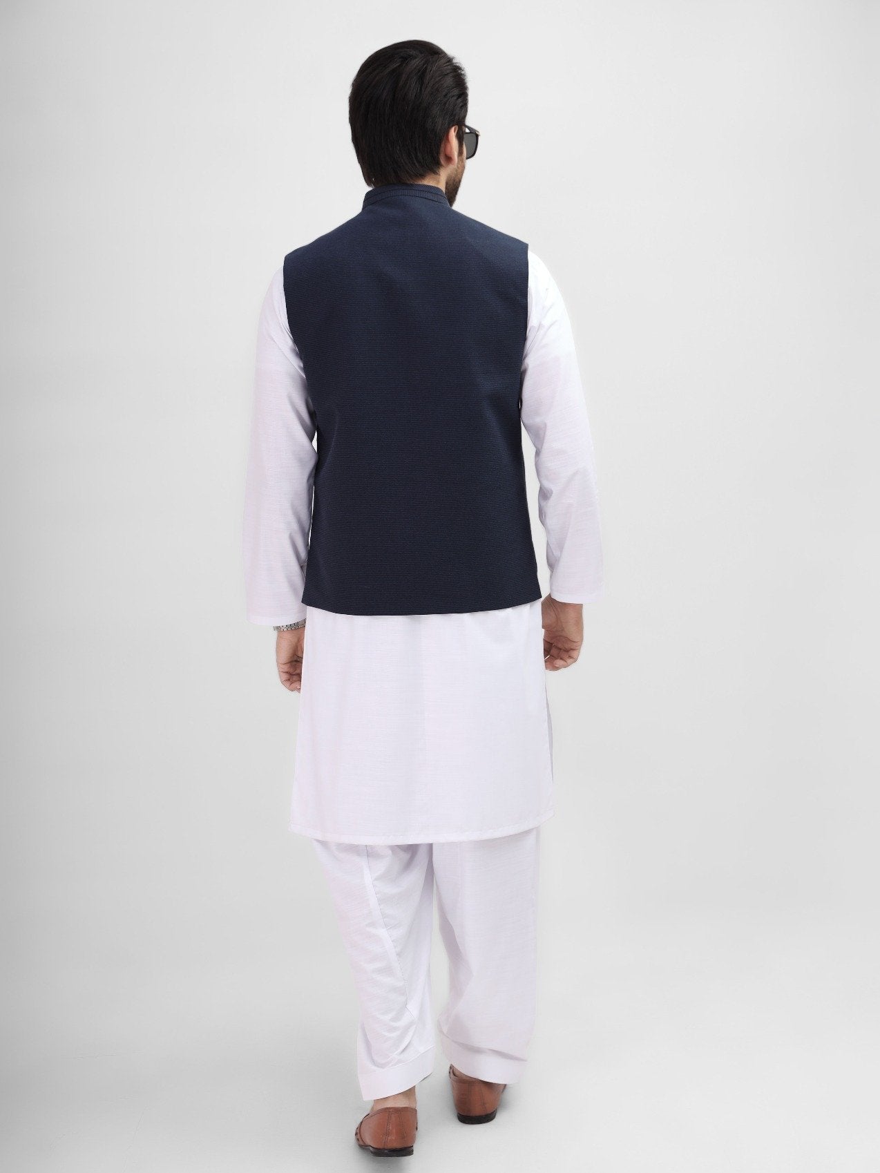 Edenrobe - Men's Dark Navy Waist Coat - EMTWC21-35773