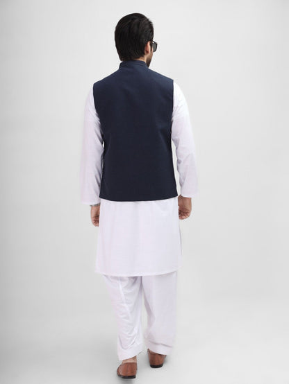 Edenrobe - Men's Dark Navy Waist Coat - EMTWC21-35773