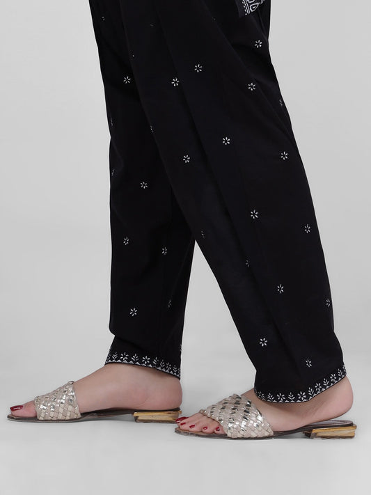 Edenrobe - Women's Black Trouser - EWBE21-76288