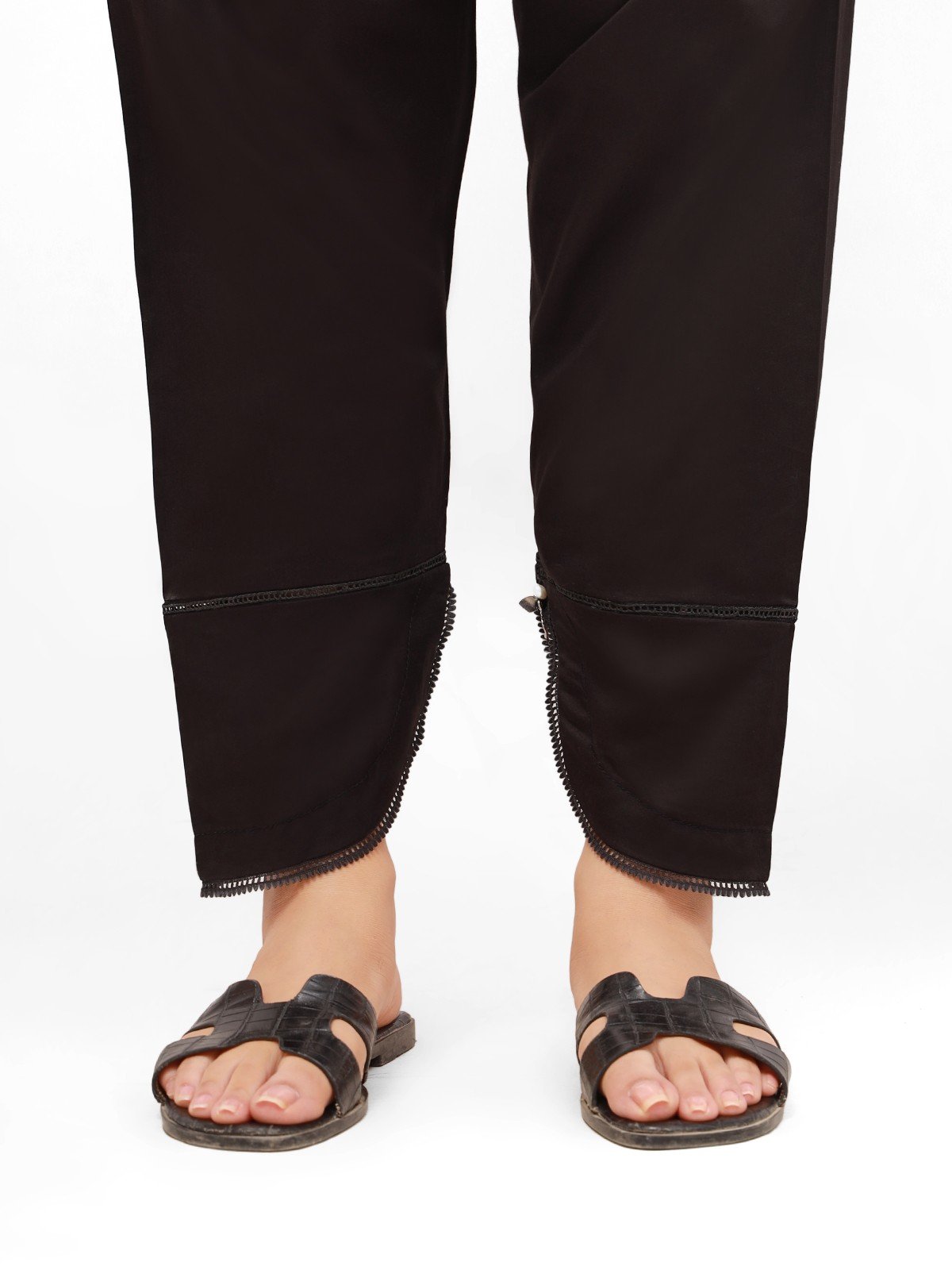 Edenrobe - Women's Black Trouser - EWBP21-76297