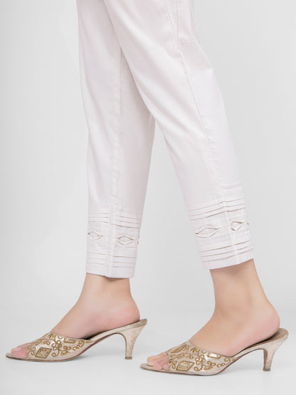 Edenrobe - Women's Light Beige Trouser - EWBP21-76357