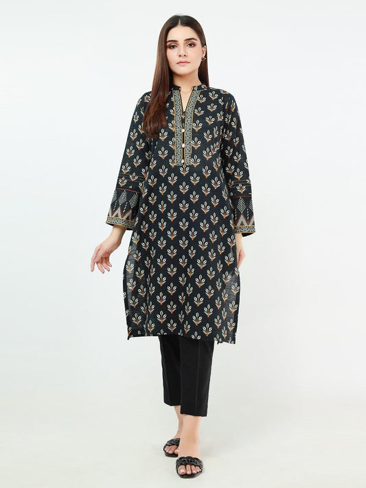 Edenrobe - Pret 1Pc Printed Cambric Shirt - EWTKA21-67864