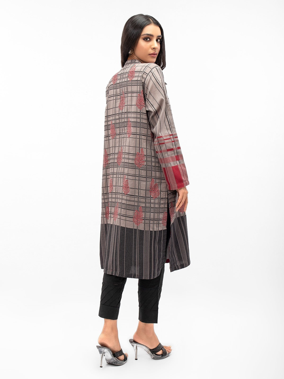 Edenrobe - Pret 1Pc Printed Jacquard Shirt - EWTK21-67853