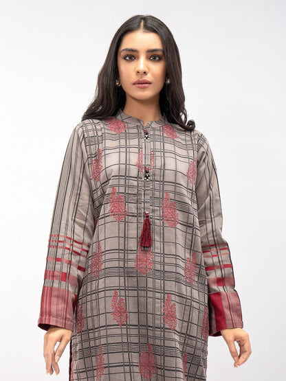 Edenrobe - Pret 1Pc Printed Jacquard Shirt - EWTK21-67853