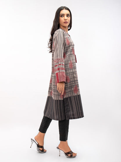 Edenrobe - Pret 1Pc Printed Jacquard Shirt - EWTK21-67853