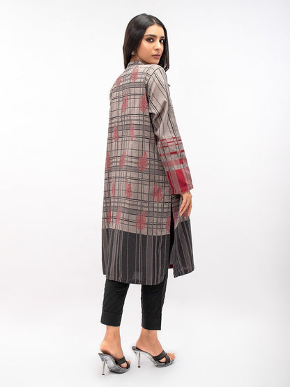 Edenrobe - Pret 1Pc Printed Jacquard Shirt - EWTK21-67853