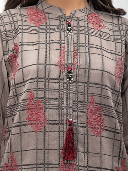 Edenrobe - Pret 1Pc Printed Jacquard Shirt - EWTK21-67853