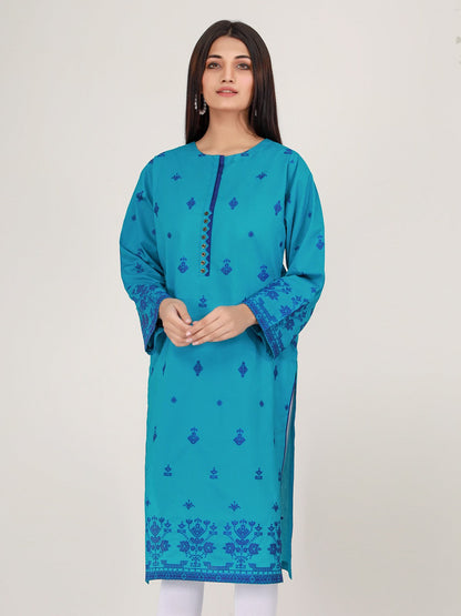 Edenrobe - Pret 1Pc Embroidered Lawn Shirt - EWTKE21-67430