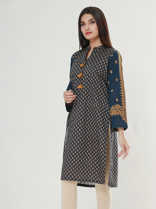 Edenrobe - Pret 1Pc Embroidered Lawn Shirt - EWTKE21-67492