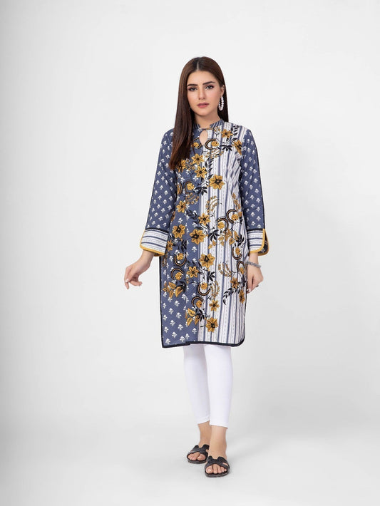 Edenrobe - Pret 1Pc Embroidered Lawn Shirt - EWTKE21-67534