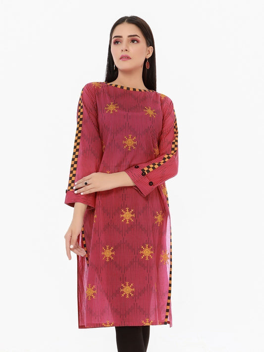 Edenrobe - Pret 1Pc Embroidered Lawn Shirt - EWTKE21-67542