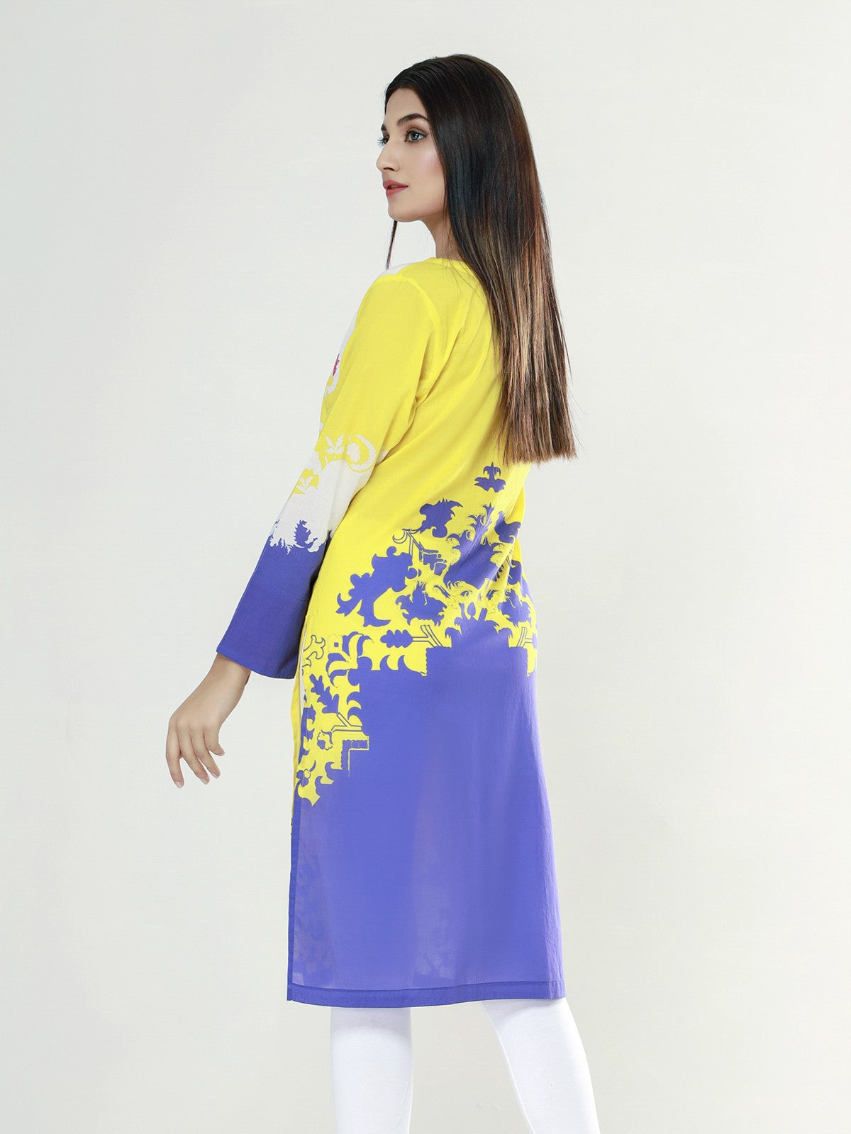 Edenrobe - Pret 1Pc Embroidered Lawn Shirt - EWTKE21-67543