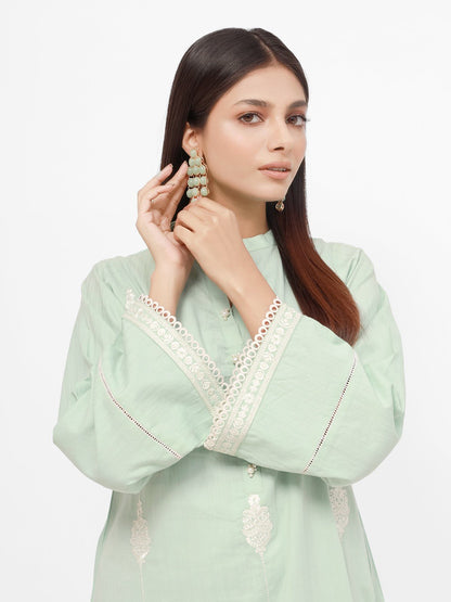 Edenrobe - Pret 1Pc Embroidered Lawn Shirt - EWTKE21-67545