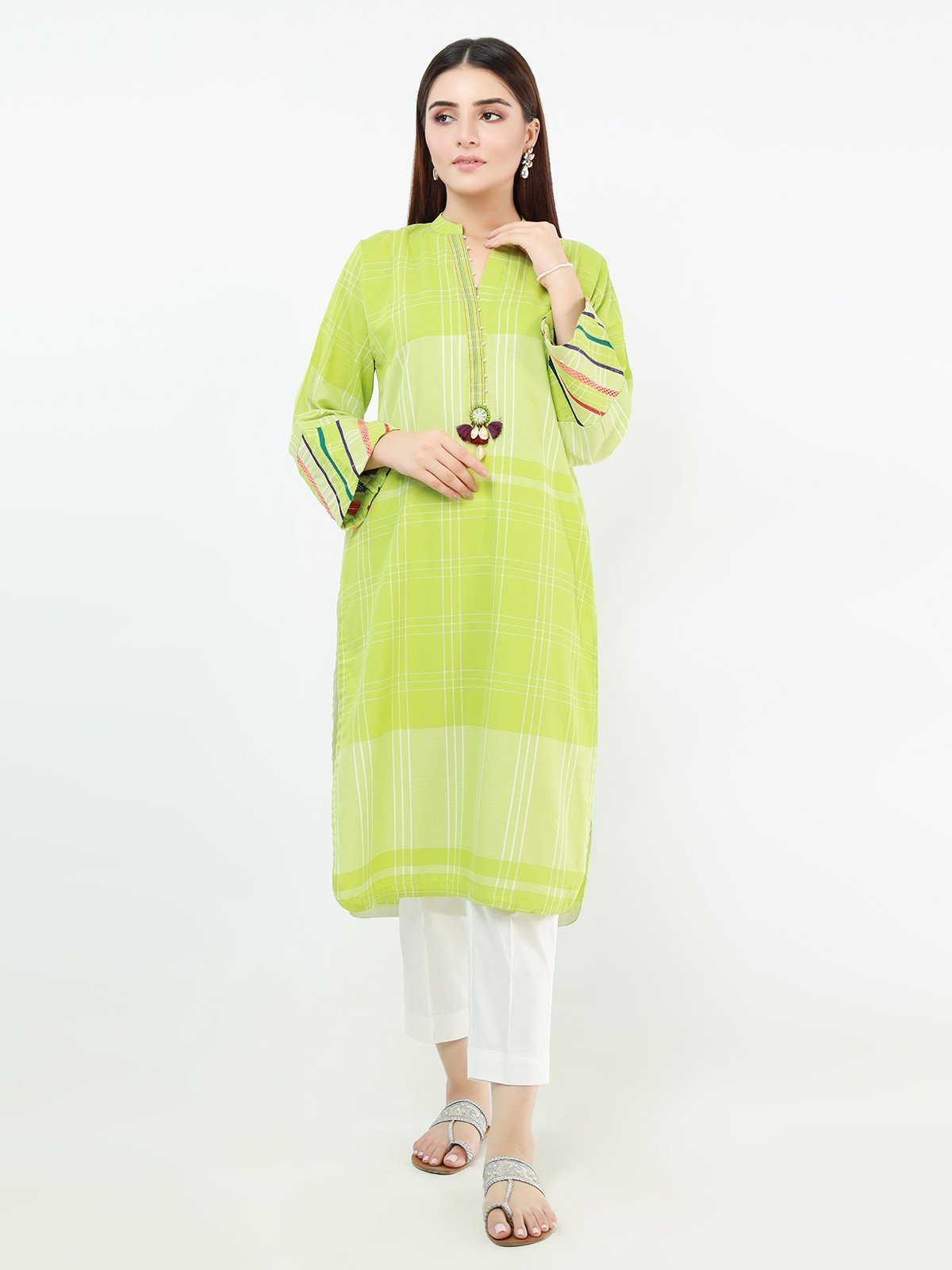 Edenrobe - Pret 1Pc Printed Jacquard Shirt - EWTKP21-67978