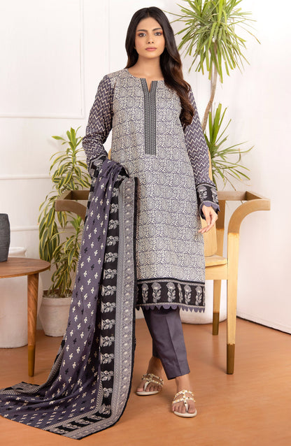 Orient - Unstitched 3 Piece Printed Lawn Suit