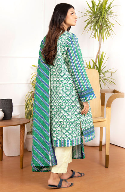 Orient - Unstitched 3 Piece Printed Lawn Shirt And Net Lawn Dupatta