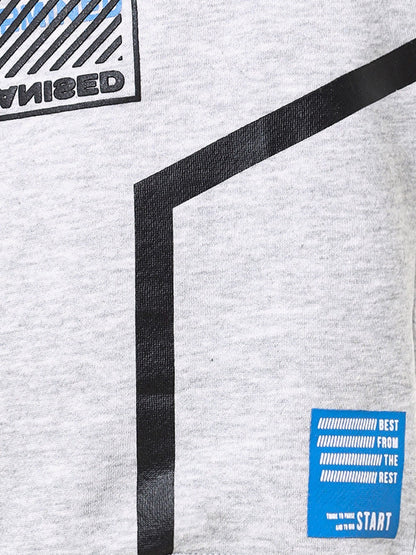 Edenrobe - Boy's Heather Grey Hoodie - EBTH22-002