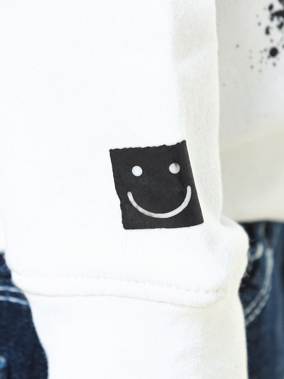 Edenrobe - Boy's Off White Hoodie - EBTH22-008