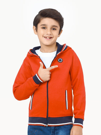 Edenrobe - Boy's Red Hoodie - EBTH22-012