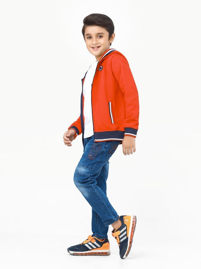 Edenrobe - Boy's Red Hoodie - EBTH22-012