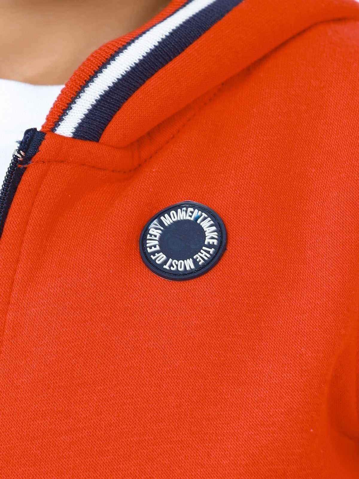 Edenrobe - Boy's Red Hoodie - EBTH22-012