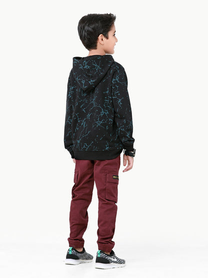 Edenrobe - Boy's Black Hoodie - EBTH22-014