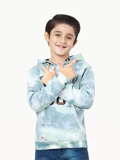 Edenrobe - Boy's Light Blue Hoodie - EBTH22-016
