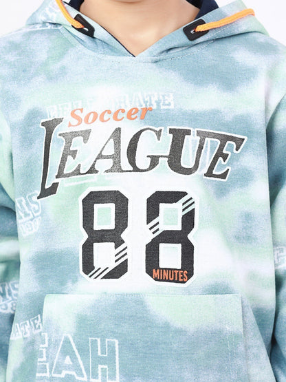 Edenrobe - Boy's Light Blue Hoodie - EBTH22-016